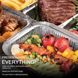 249367 RECTANGULAR TIN CONTAINER WITH LID, SET OF 20 SMALL PIECES