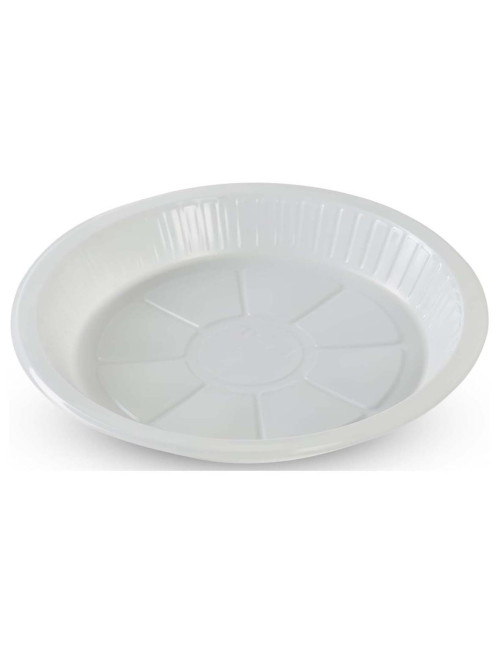 490005 ROUND PLASTIC PLATE, SIZE 18