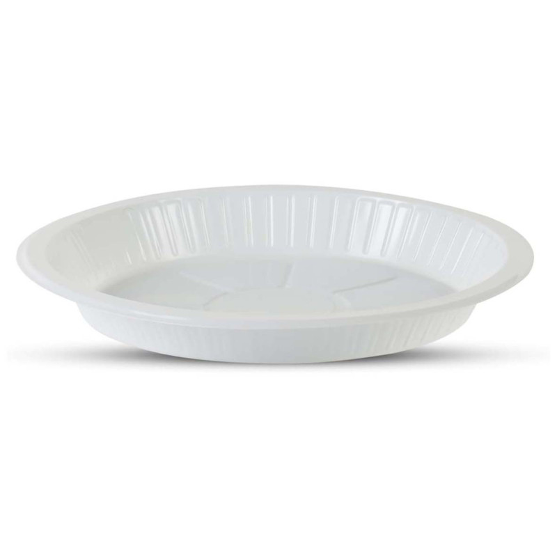 490005 ROUND PLASTIC PLATE, SIZE 18