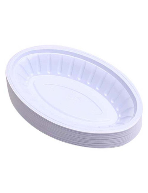 050252 OVAL PLASTIC PLATE NO. 1