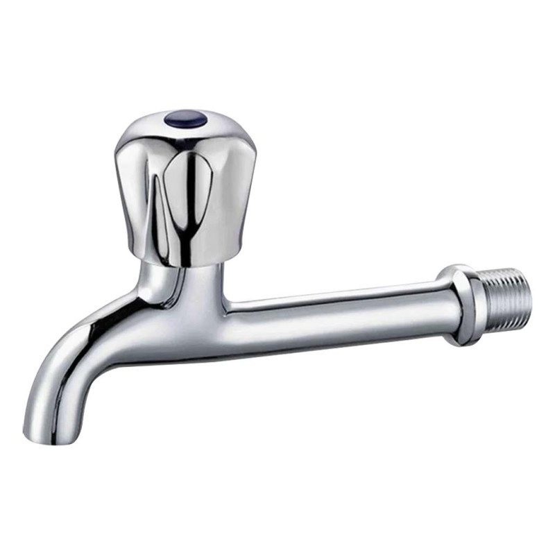 CHROME BIBCOCK 15 CM 1/2"