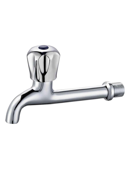 CHROME BIBCOCK 15 CM 1/2"