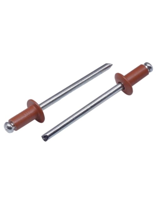 ALUMINIUM RIVET BROWN 3.2 X 10.2