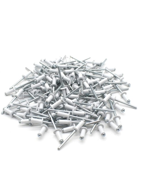 ALUMINIUM RIVET WHITE 3.2 X 10