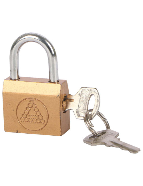BRASS PAD LOCK 30 MM H.D.