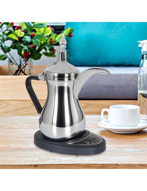 DENX DX2045 STAINLESS STEEL DALLAH COFFEE POT 600ML 800W