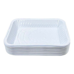 490326 RECTANGULAR PLASTIC PLATE NO. 3