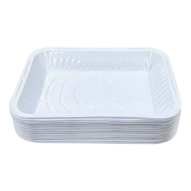 490333 RECTANGULAR PLASTIC PLATE NO. 4