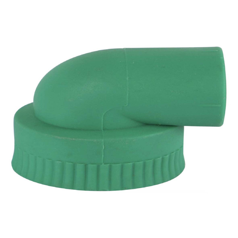 PVC 45° ELBOW THEREAD 3/4" GREEN
