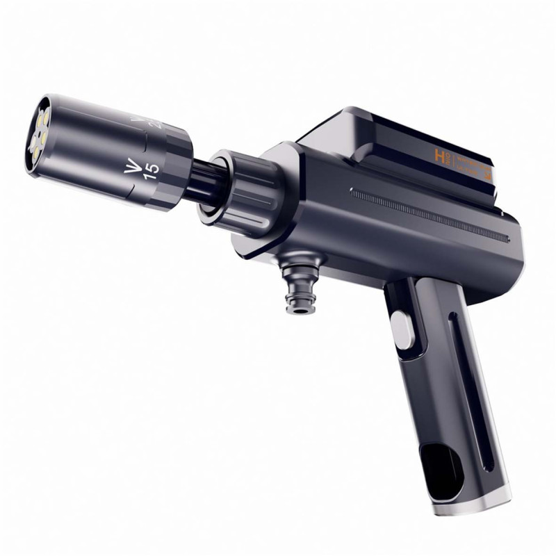 X9- HIGH-POWER PORTABLE HANDHELD FOLDABLE 2IN1 CAR WASH GUN