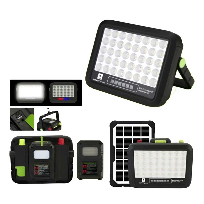 GD-2308 B/A- MULTI-FUNCTION EMERGENCY SOLAR LIGHT