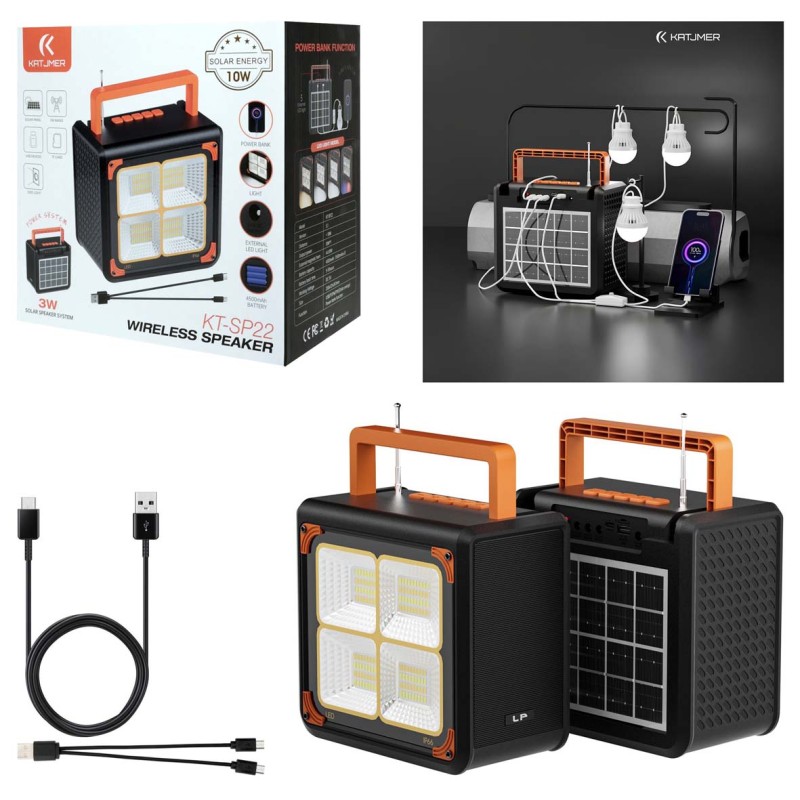 LP-V96 WIRELESS SPEAKER LED LIGHT