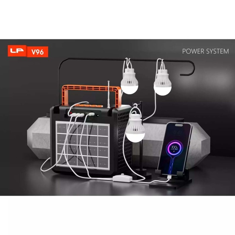LP-V96 WIRELESS SPEAKER LED LIGHT