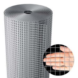 GALV . Welded Wire Mesh Elect . Before Welding 1/2''x22 x 120CM x 20M x 5.5KGS - CHN