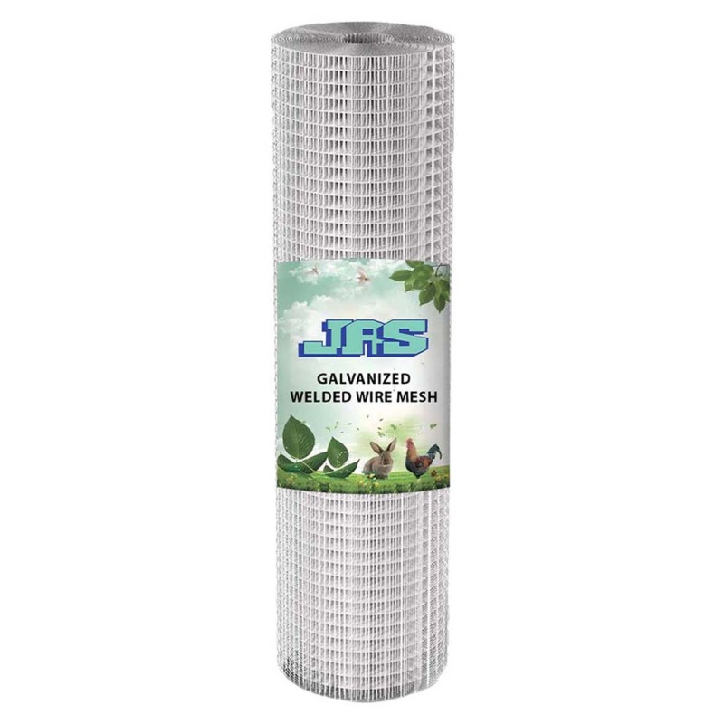 ELECTRO GALV WELDED MESH 21G x 1/2" x 1 x 25 MTR x 7KG