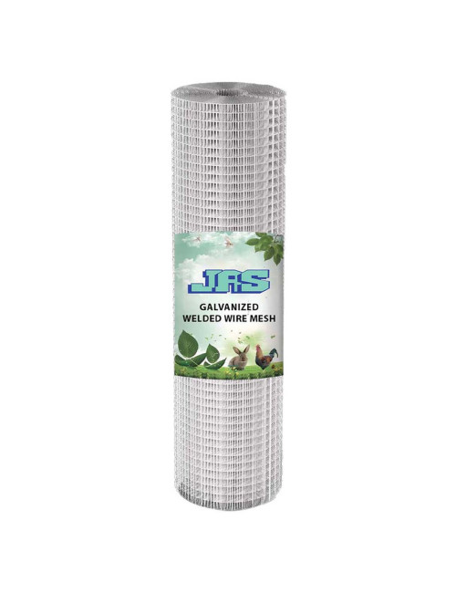 HOT DIP GALV WELDED MESH 21G x 1/2" x 1 x 25 MTR x 10KG