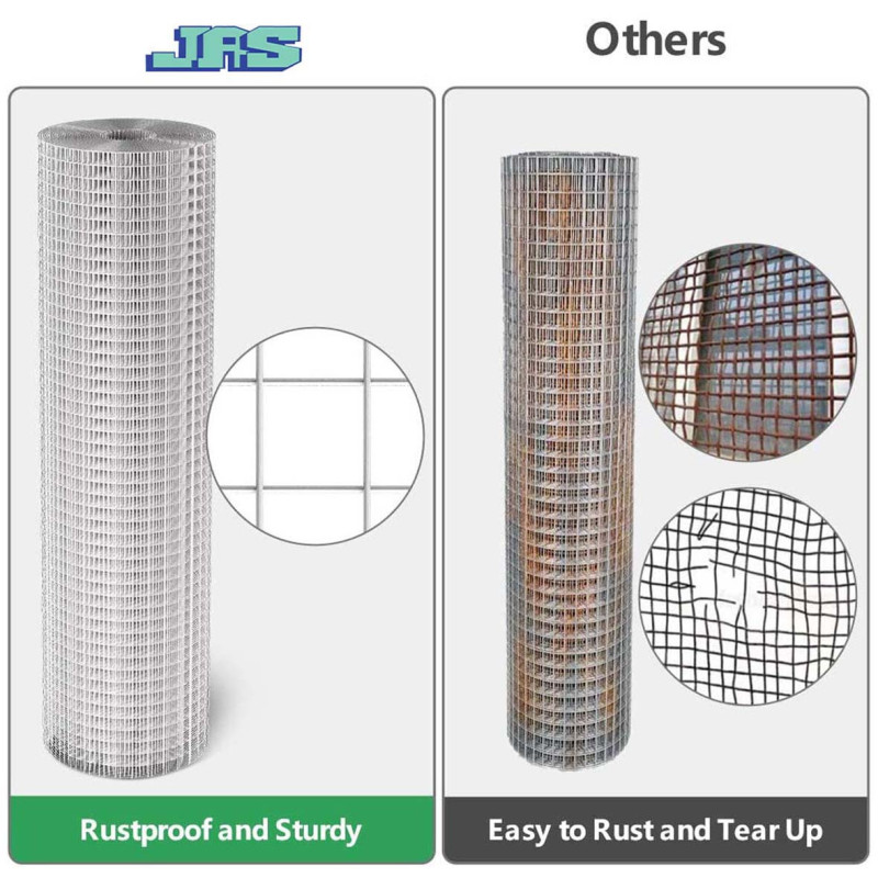 HOT DIP GALV WELDED MESH 21G x 1/2" x 1 x 25 MTR x 10KG