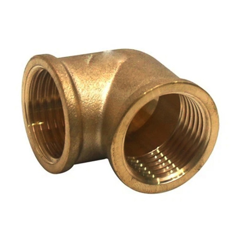 كوع زاوية 1/2 " نحاس