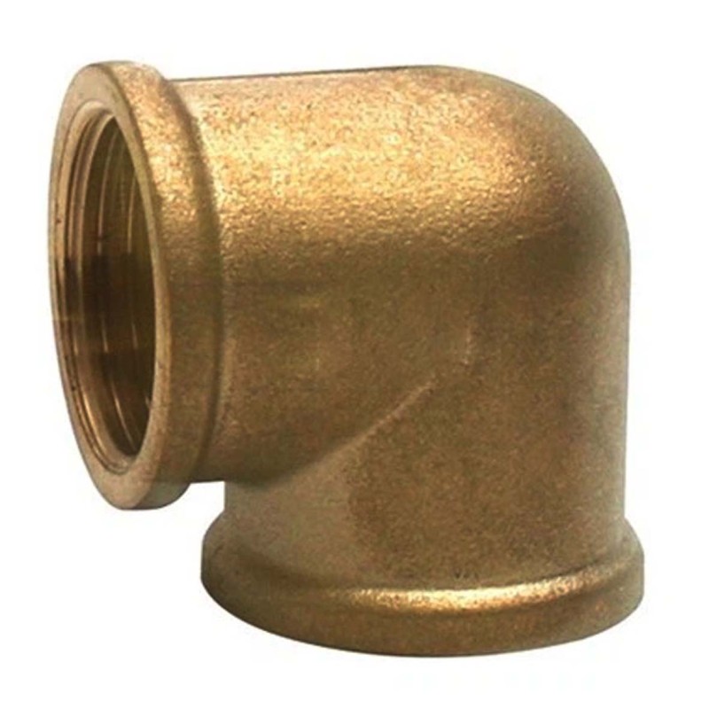 BRASS ANGLE ELBOW 3/4"