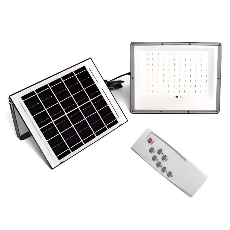 EM138 SOLAR LIGHT WITH REMOTE CONTROL 100W