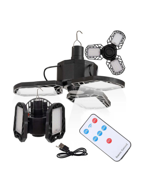 XF-702 كشاف شفرة المروحة 4 شفرة طاقة شمسية