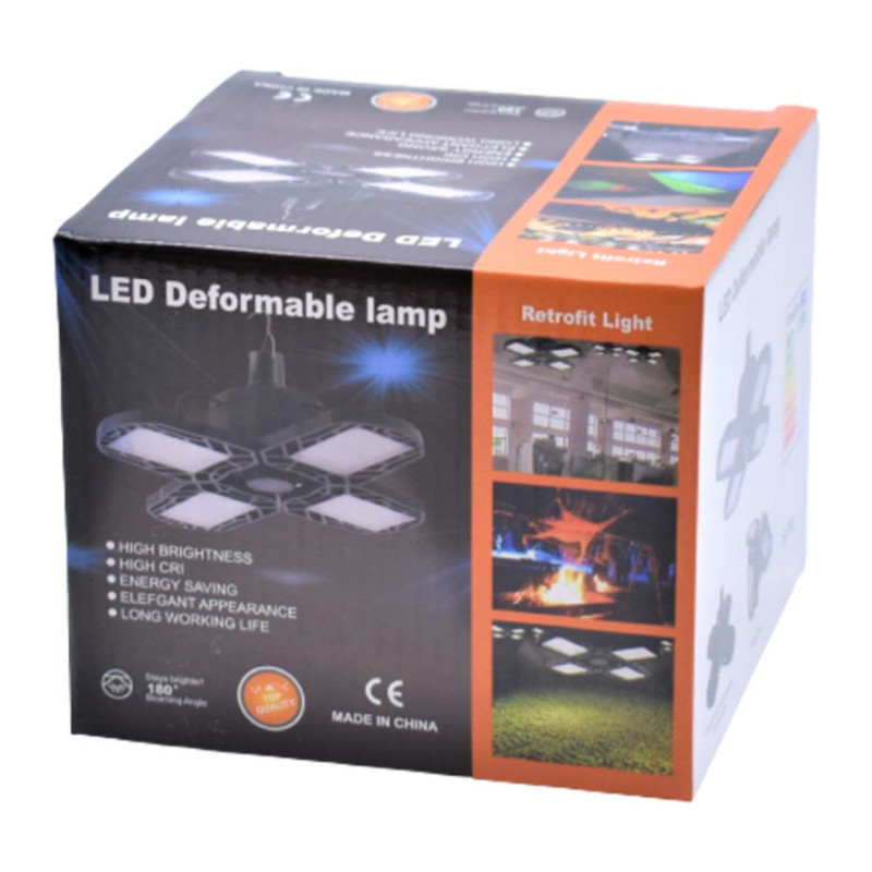 XF-702 كشاف شفرة المروحة 4 شفرة طاقة شمسية