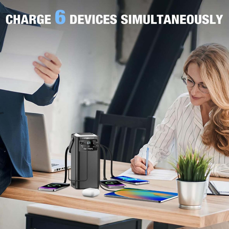 N37 LEVINO 50000mAh Power Bank with Digital Display & 22.5W Fast Charging