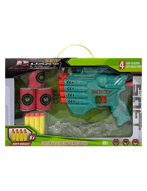 999-82 ""SHOOT SET""SOFT BULLET GUN "