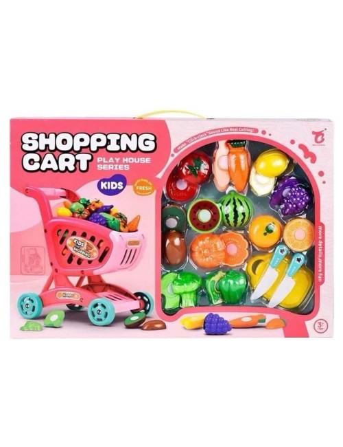 338-TOP Shopping Cart and Vegetables