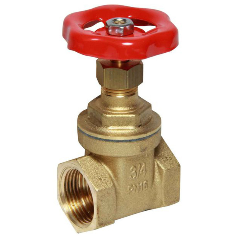 BRASS GATE VALVE 3/4"