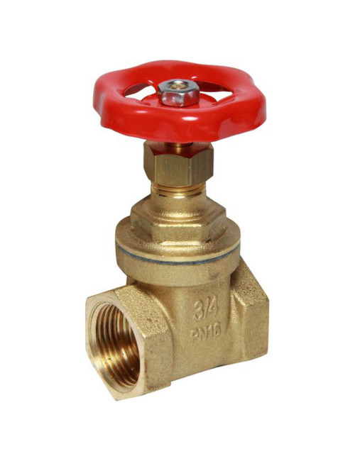 BRASS GATE VALVE 3/4"