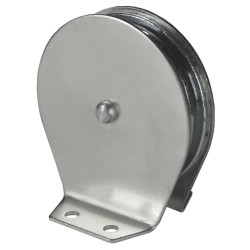 JDB06 PULLEY FLAT MOUNT BLOCK 4inch