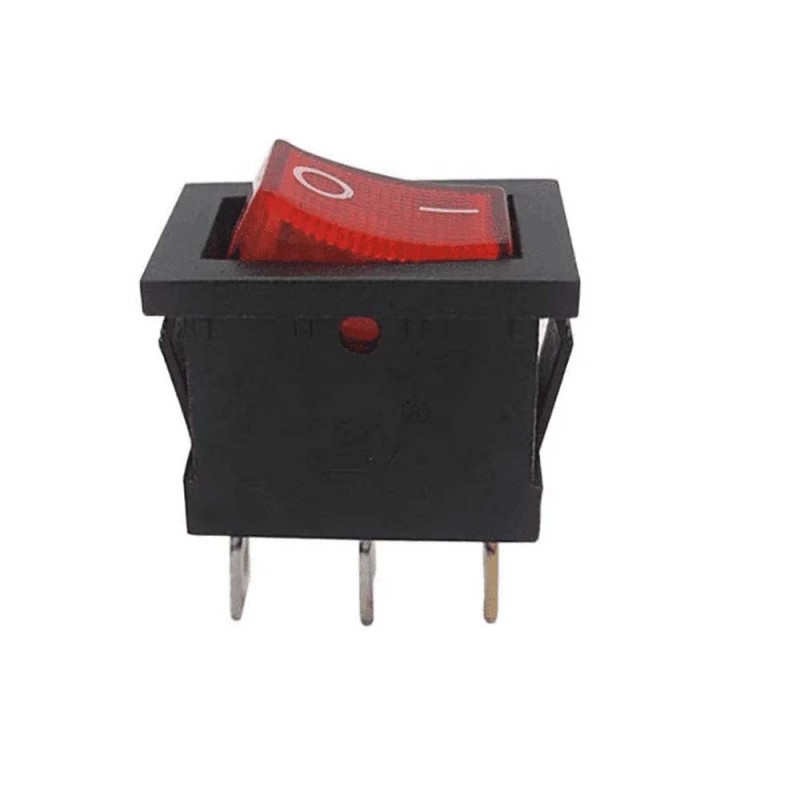 6A LFSW9-RED سويتش ماكينة صغير احمر 3 طرف