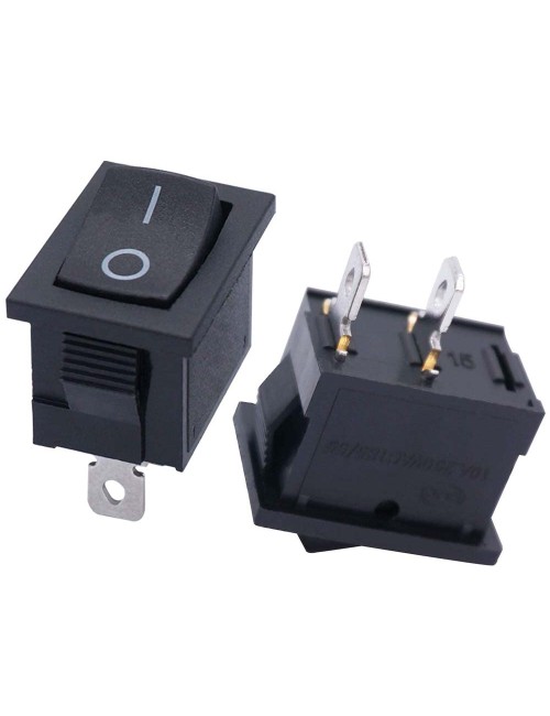 6A LFSW10-BLACK سويتش ماكينة صغير اسود 2 طرف