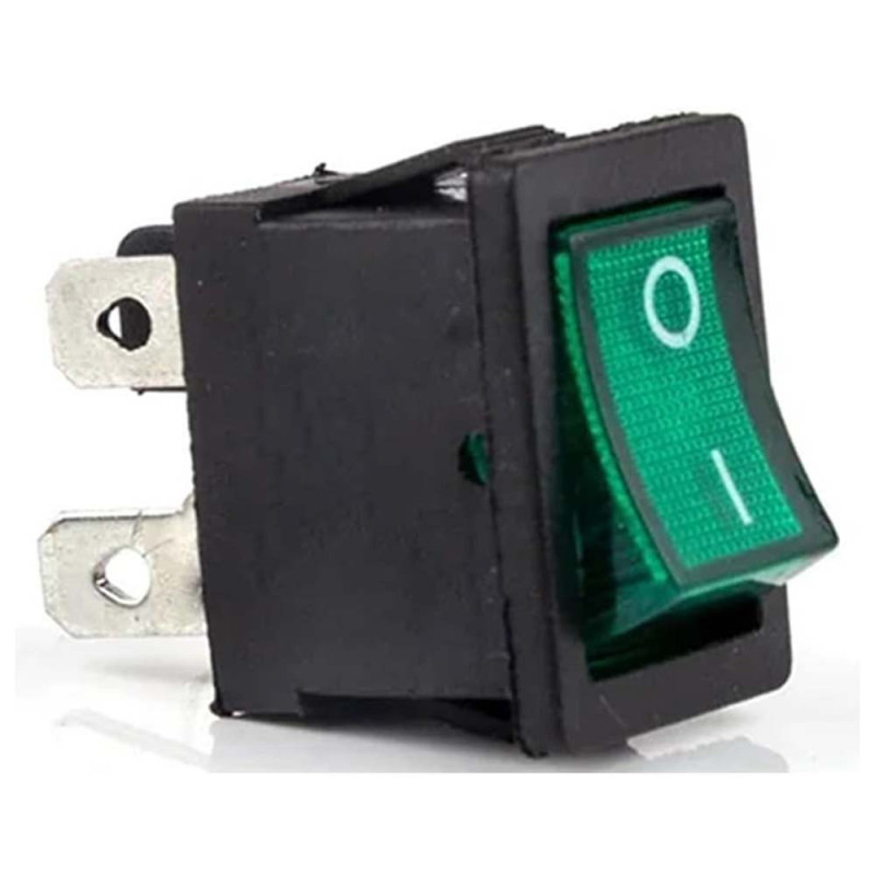 6A LFSW13-GREEN سويتش ماكينة صغير اخضر 2 طرف
