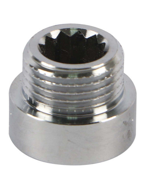 NIPPLE SOCKET -ZN-BCP 1/2" x 10 MM