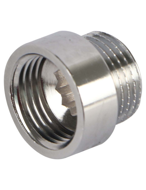 NIPPLE SOCKET -ZN-BCP 1/2" x 10 MM