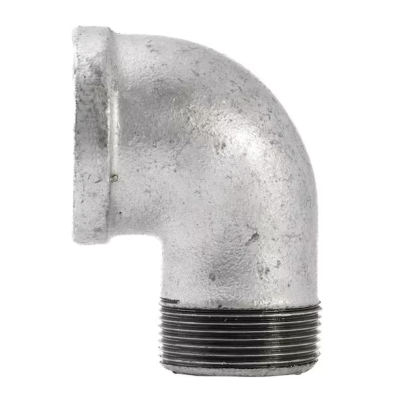 GALV. ELECTRIC FITTING MALE ELBOW 1-1/2"