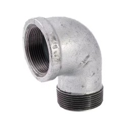 GALV. ELECTRIC FITTING MALE ELBOW 1"