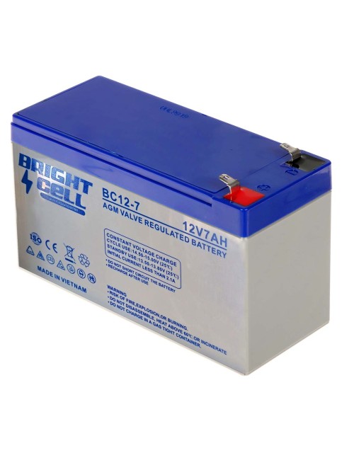 RECHARGEABLE GEL BATTERY 12 V/ 7 AH