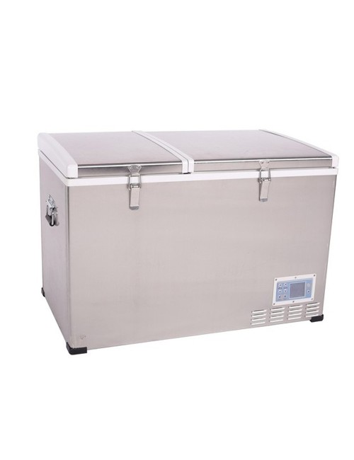 BCD80 CAR FRIDGE METAL TWIN CABINET 80 LTR 12/24V