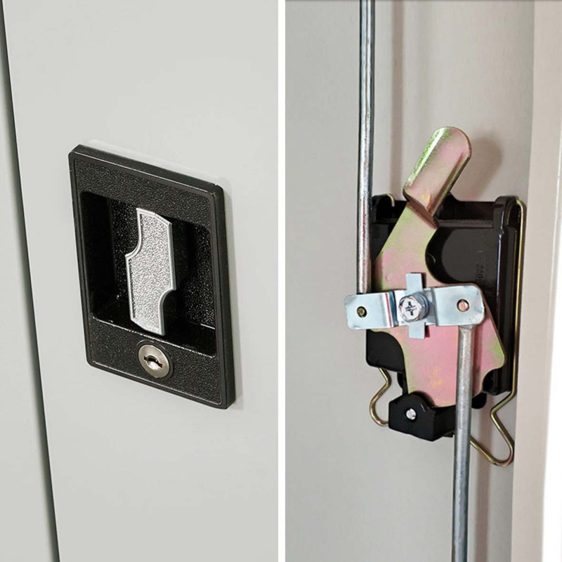 ALIM قفل باب ثلاجة اسود