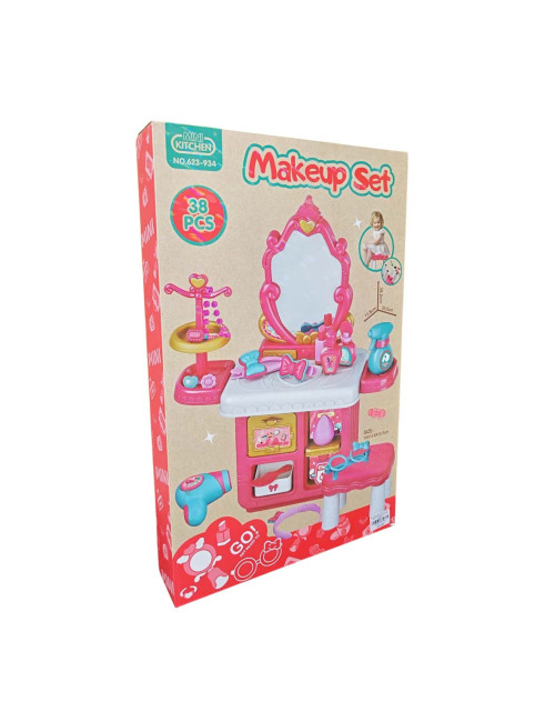 623-934 ""MAKEUP SET""MAKEUP DRESSING TABLE WITH CHAIR"