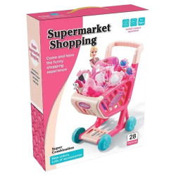 K-216 SHOPPING CART W/BEAUTY ACCESSO
