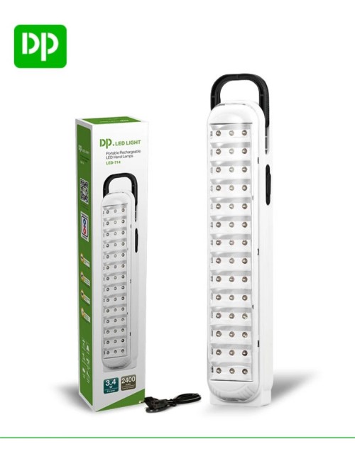 DP-714B RECHRAGEABLE LED EMERGENCY LIGHT 10W