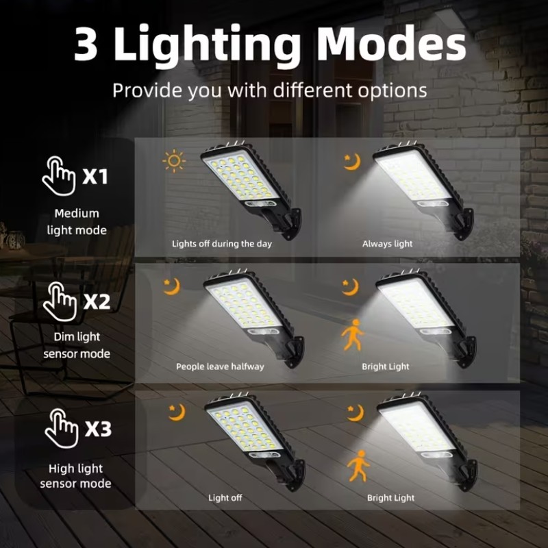 616-1 LED طاقة الشمسية كشاف شحن خارجي