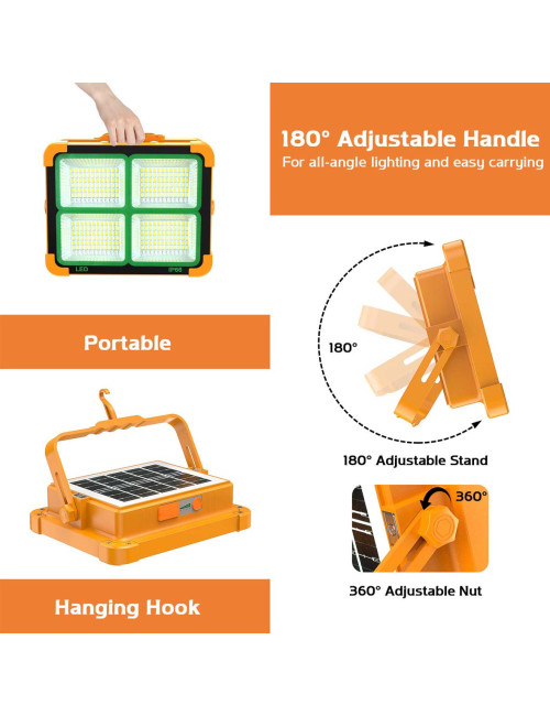 CC8020 HD SOLAR OUTDOOR LIGHT PRIVATESTREERT LAMP WITHOUT ELECTRICITY