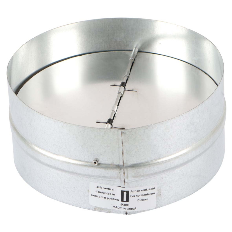 BACK DRAUGHT SHUTTER DIA. 200 MM