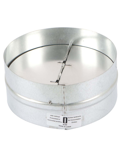 BACK DRAUGHT SHUTTER DIA. 200 MM