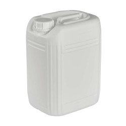 H.D جالون لاستيك 25 لتر ابيض مستعمل (غير صالح للاستخدام الادمي والحيواني)